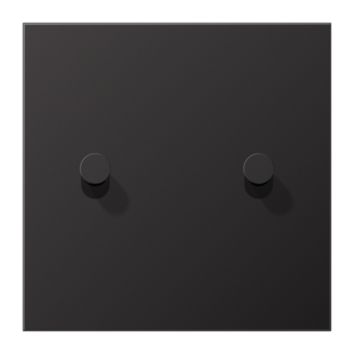 Накладка тумблера JUNG LS1912, черный лакированный алюминий