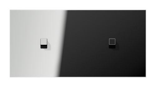 Накладка тумблера JUNG LS1912, хром