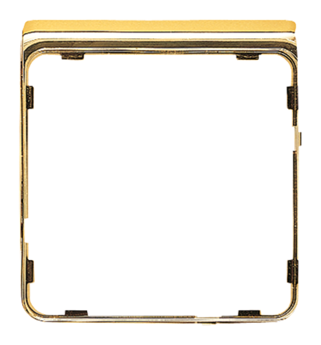 JUNG CD plus Полированное золото Рамка внешняя цветная