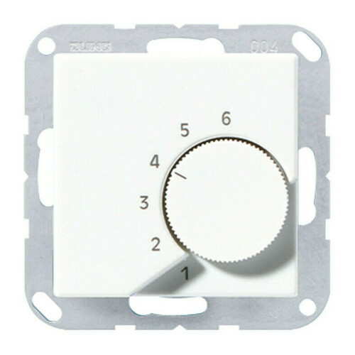 Терморегулятор Jung А-СЕРИЯ, механический, белый, TRA236WW