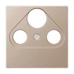 Накладка на розетку телевизионную JUNG А-СЕРИЯ, шампань