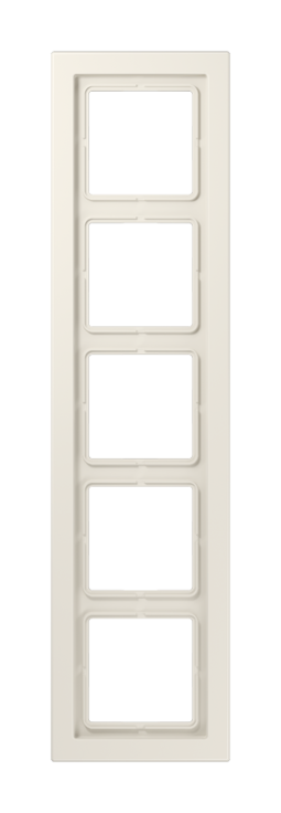 Рамка 5 постов JUNG LS DESIGN, бежевый