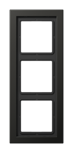 Рамка 3 поста JUNG LS DESIGN, антрацит