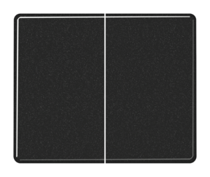 SL500 Клавиша 2-ная, чёрная