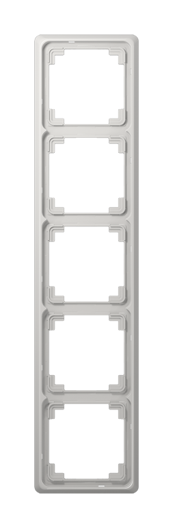 Рамка 5 постов JUNG CD 500, светло-серый