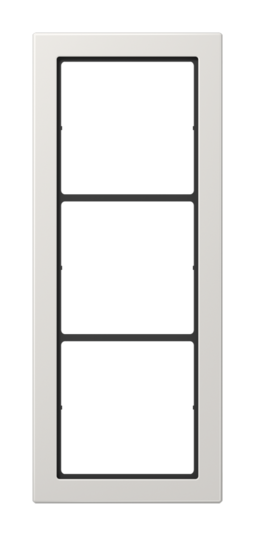 Рамка 3 поста JUNG FD DESIGN, светло-серый