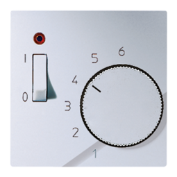 Накладка на термостат JUNG А-СЕРИЯ, алюминий