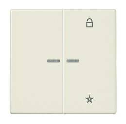 Накладка на жалюзийный выключатель Jung LS 990, слоновая кость, LS1701